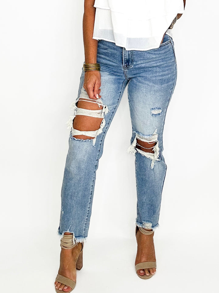 Light Wash Risen Dakota Jeans