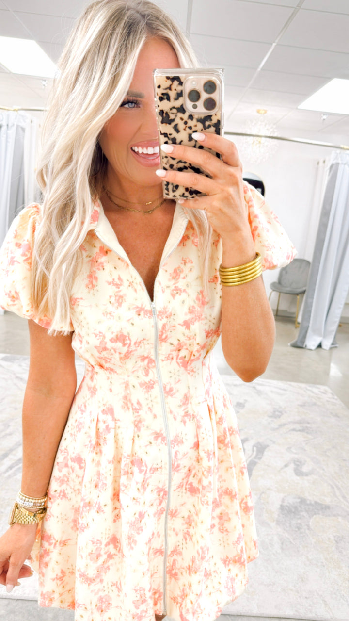 Floral Charm Mini Dress