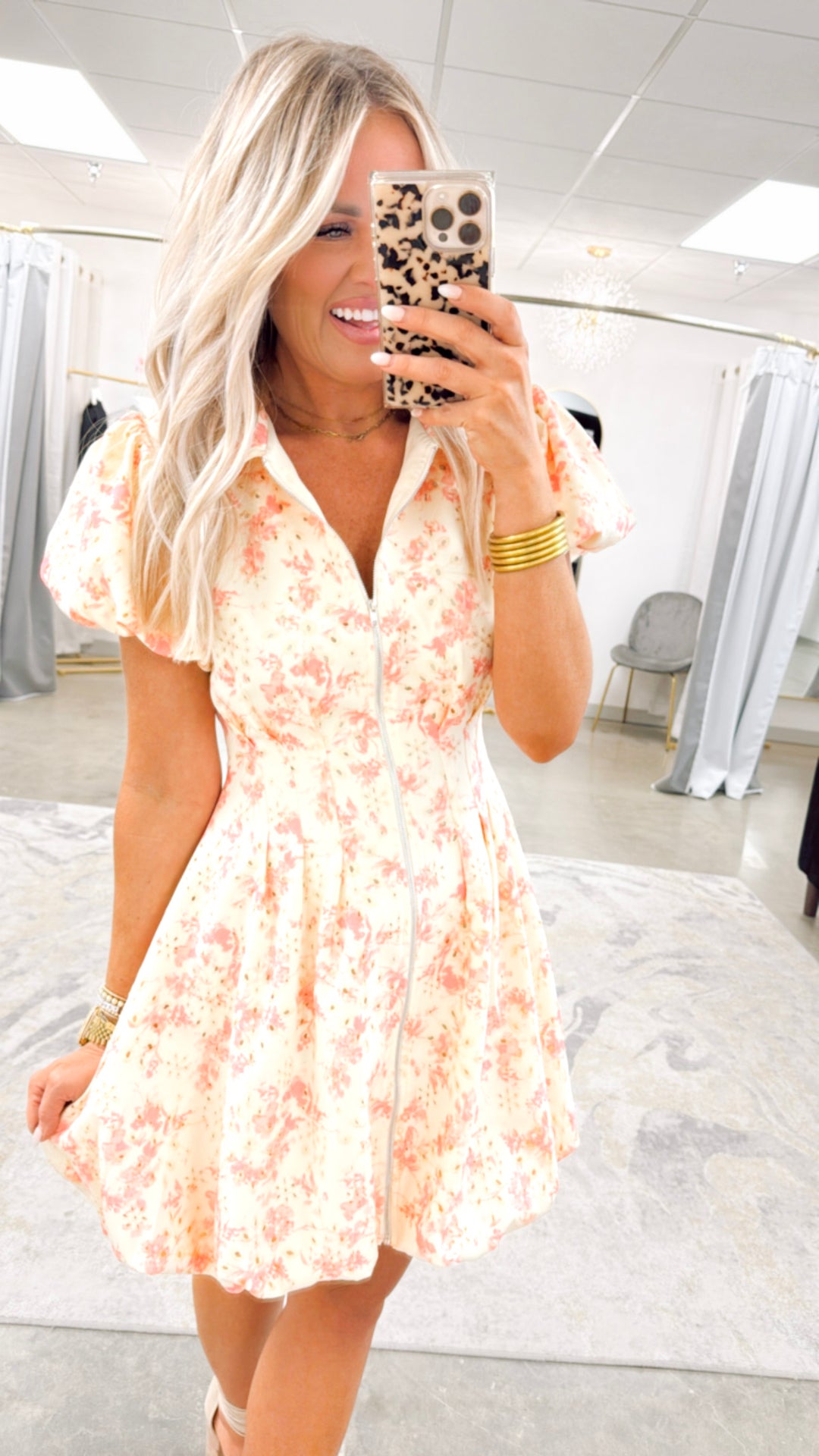 Floral Charm Mini Dress