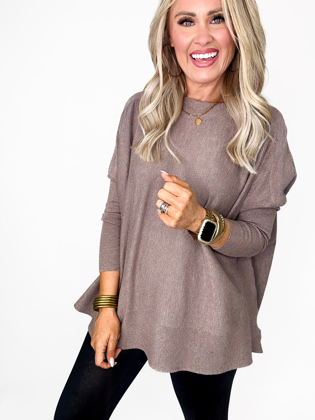 Sienna Round-Neck Sweater