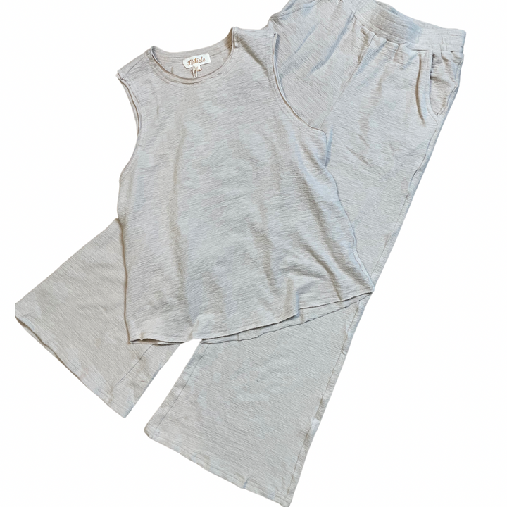 The Everyday Stretch Lounge Set - Oatmeal