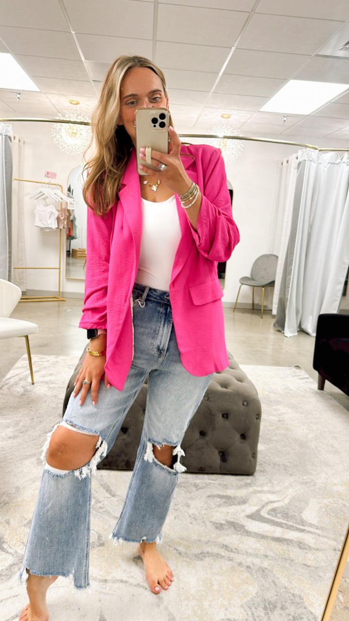 Pink Perfection Blazer