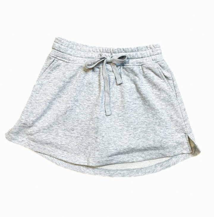 Effortless French Terry Skort - Heather Grey