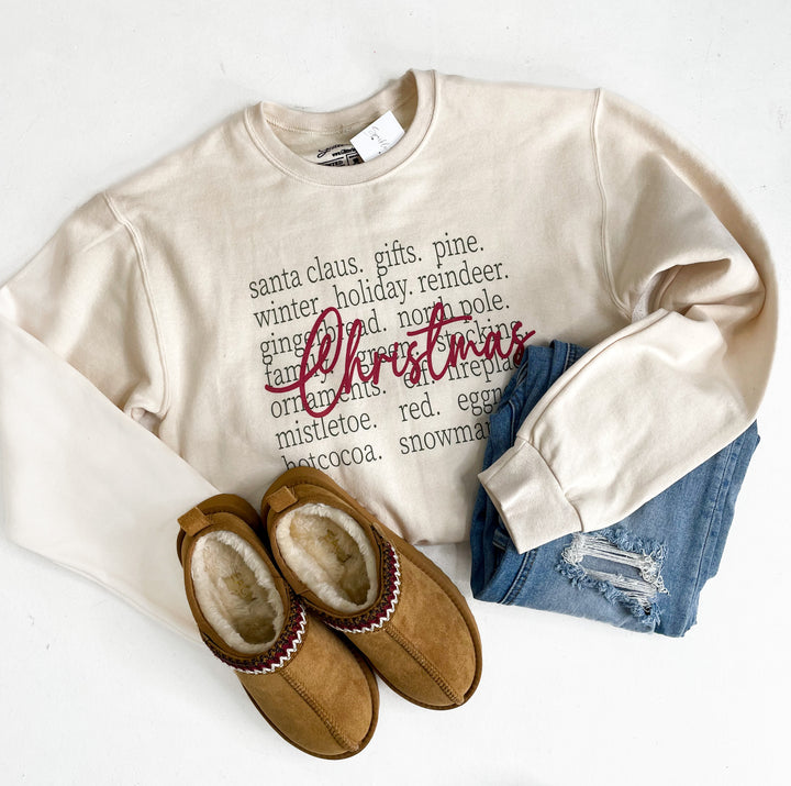 Christmas List Sweatshirt