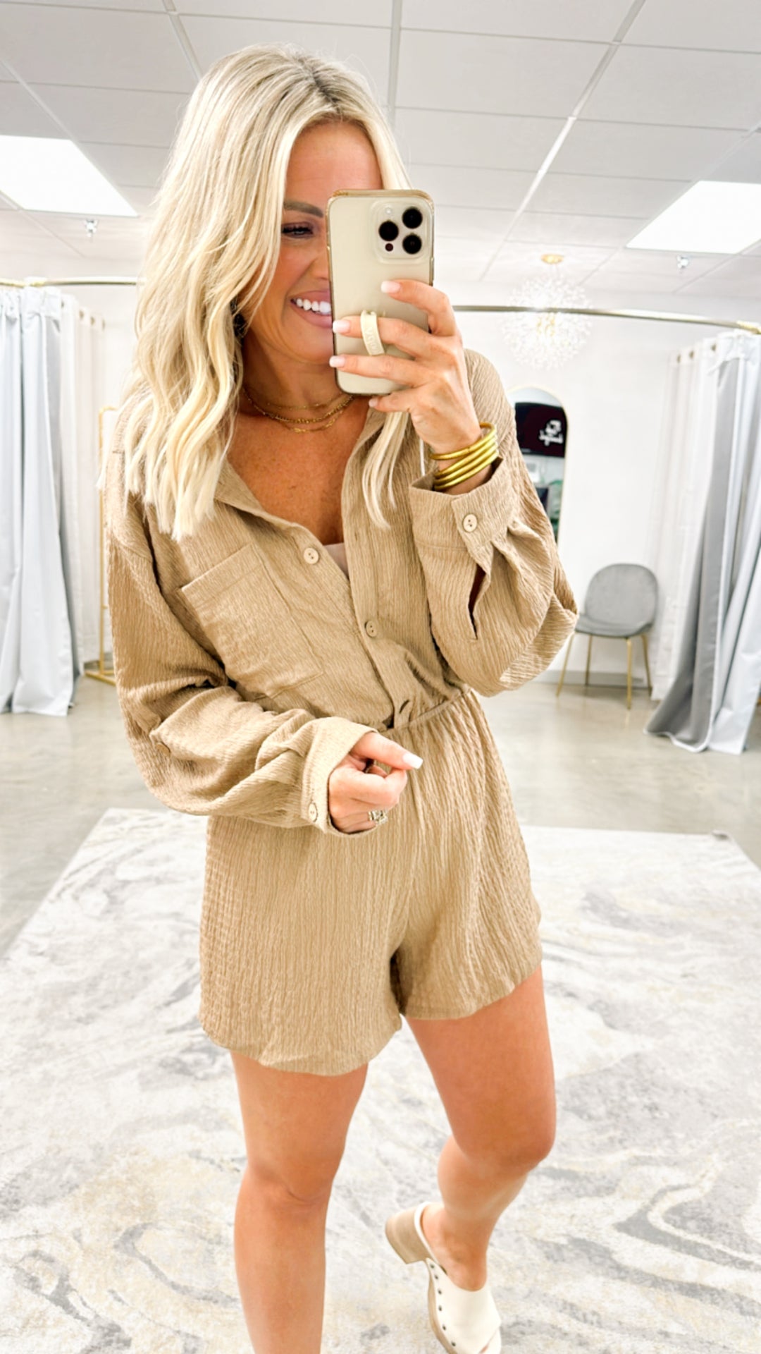 Taylor Textured Romper