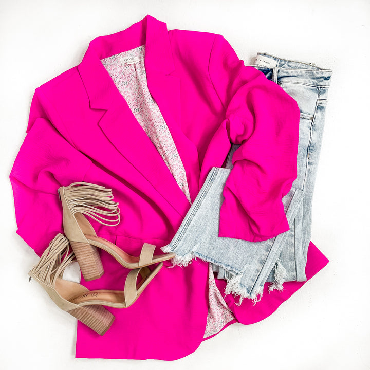 Pink Perfection Blazer