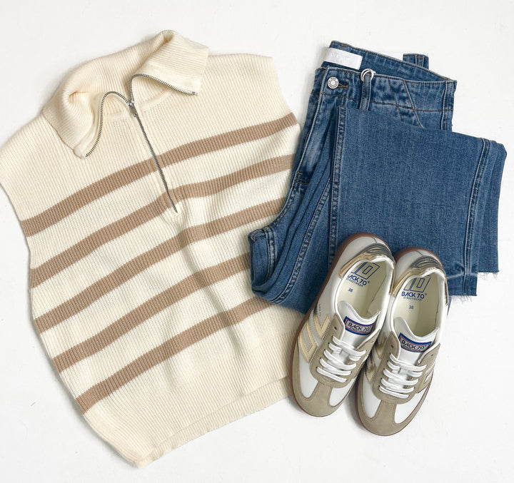 The Modern Stripe Vest