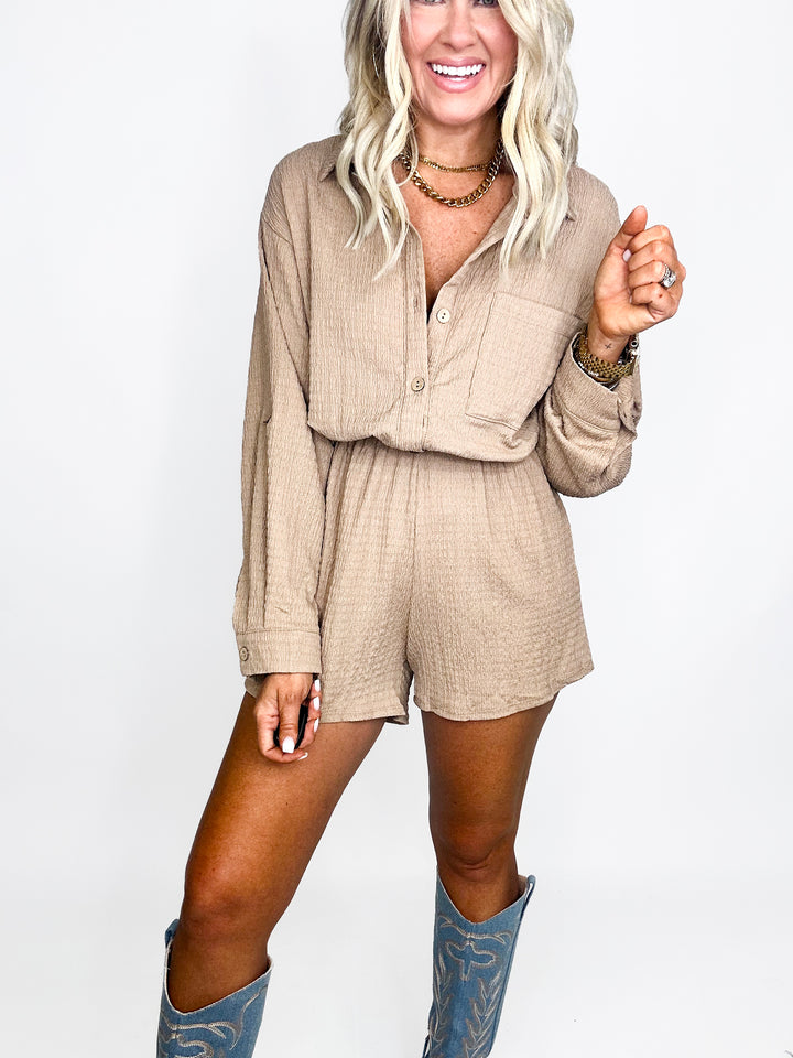 Taylor Textured Romper