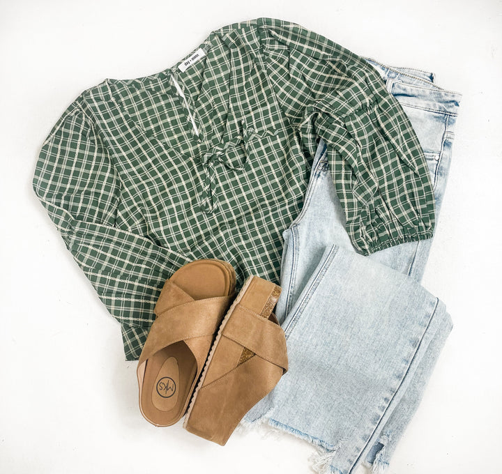 Plaid Perfection Blouse