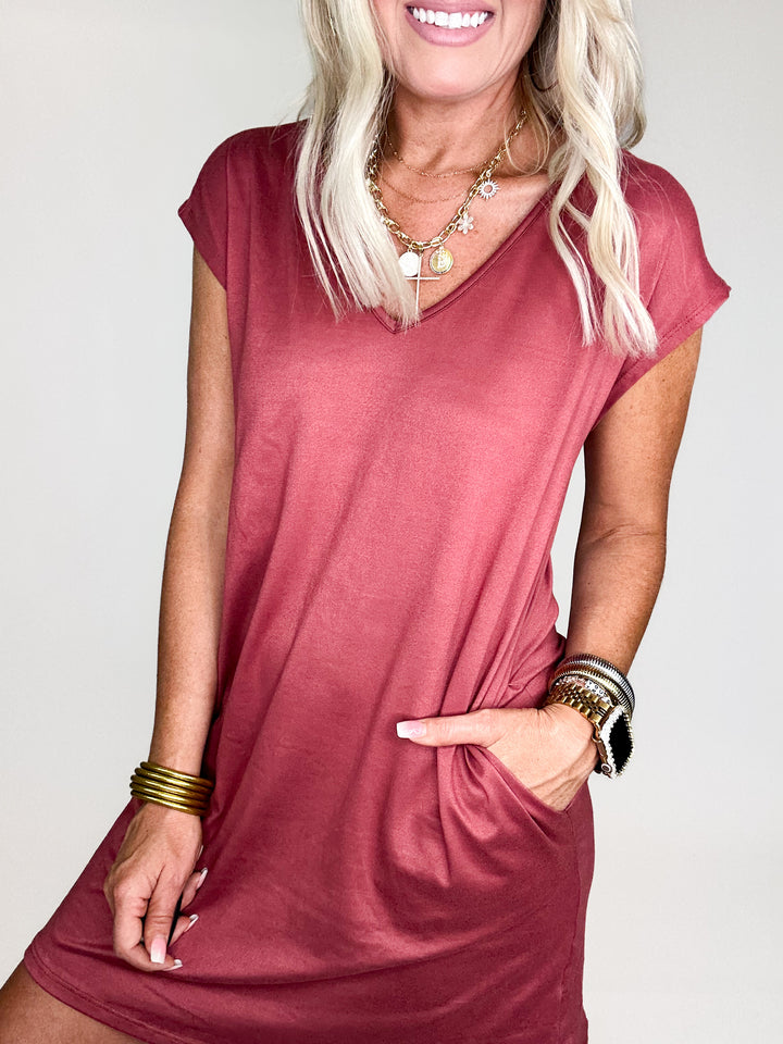 Dolman Relaxed Mini Dress