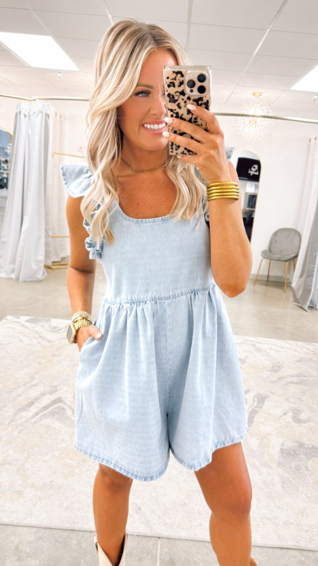 Rodeo Ruffle Romper