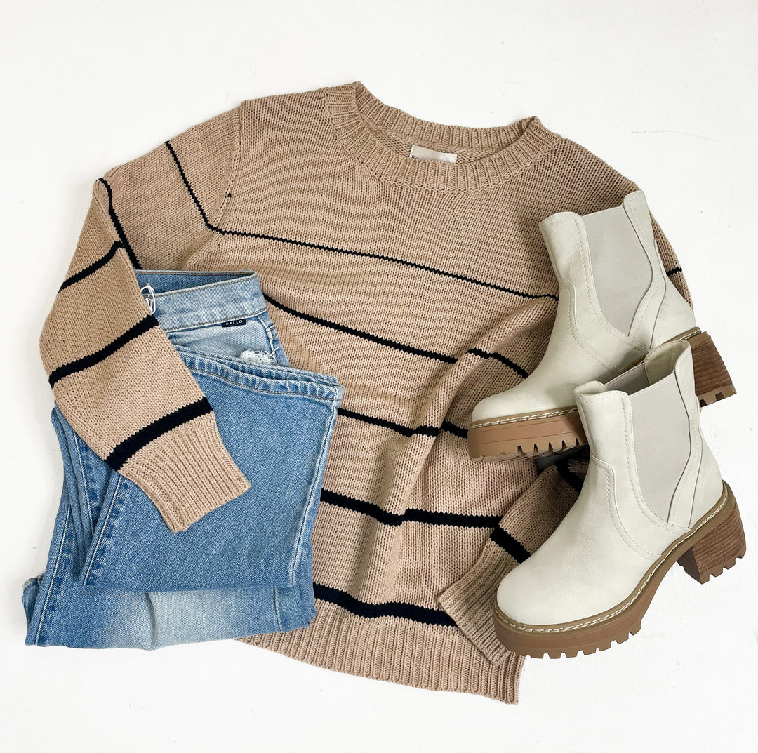 Isla Stripe Sweater