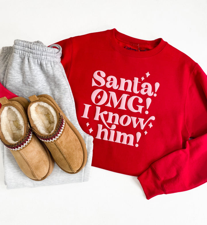 Santa! OMG! Sweatshirt