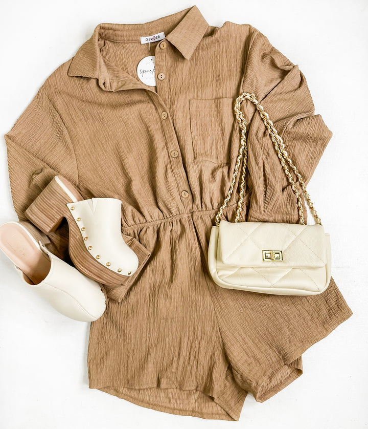 Taylor Textured Romper