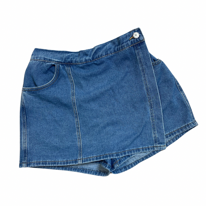 Kinsley Denim Wrap Skort