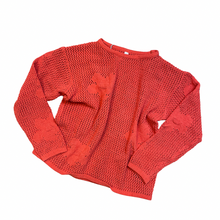 Flora Open-Knit Sweater