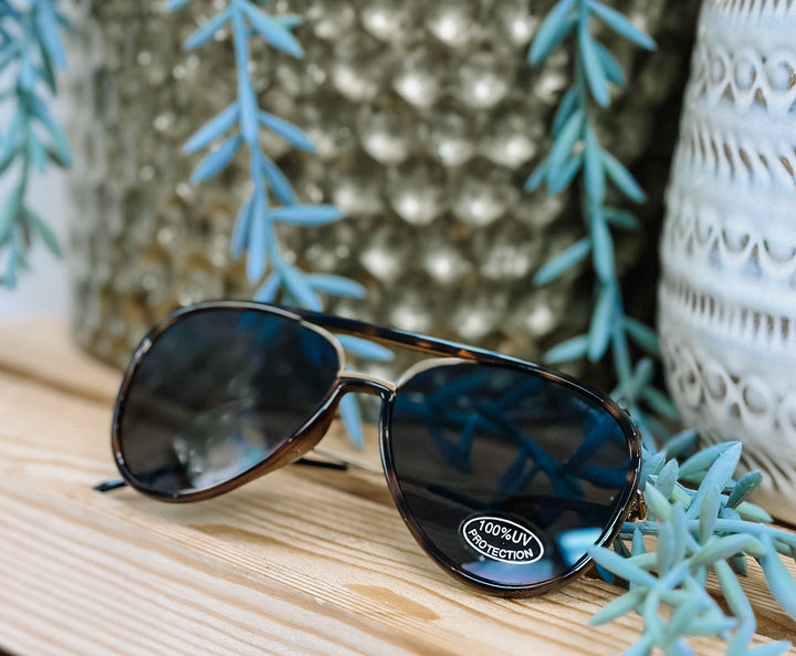 Shay Aviator Sunglasses