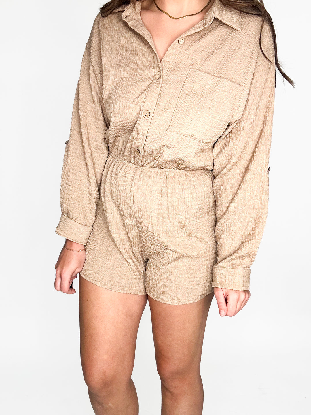 Taylor Textured Romper