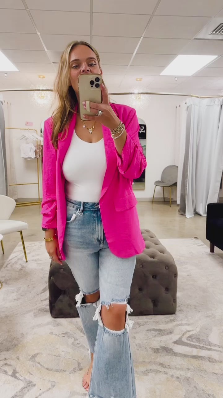 Pink Perfection Blazer